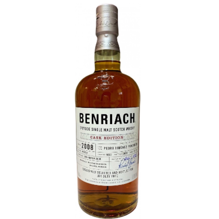 Benriach 2008 Cask #4050 Pedro Ximenez Puncheon