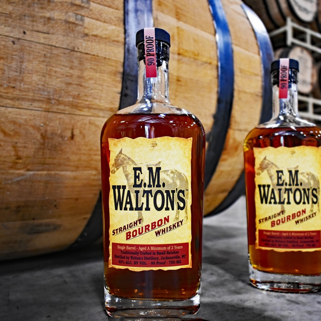 E.M. Walton's Straight Bourbon Whiskey