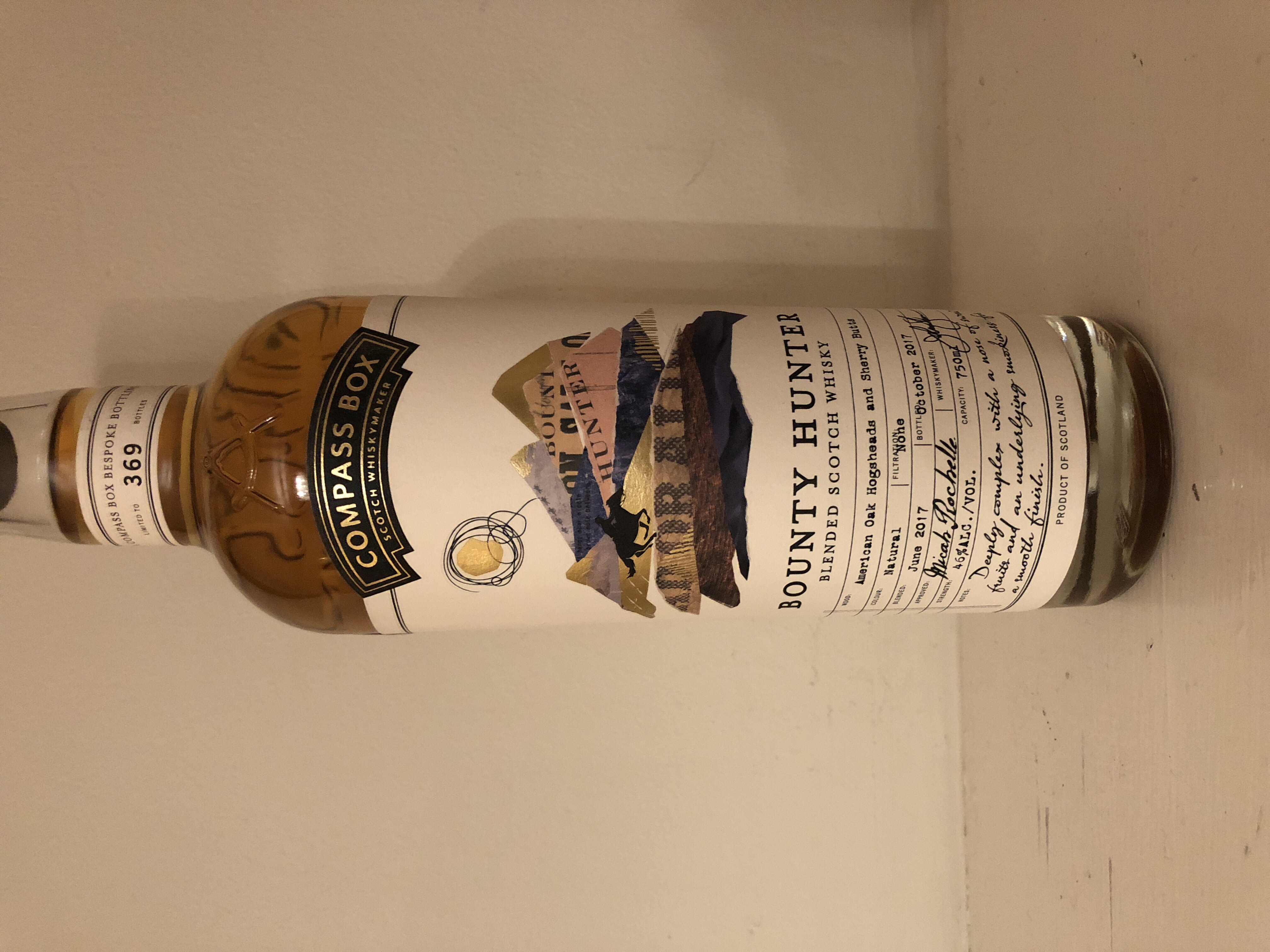 Compass Box Bounty Hunter