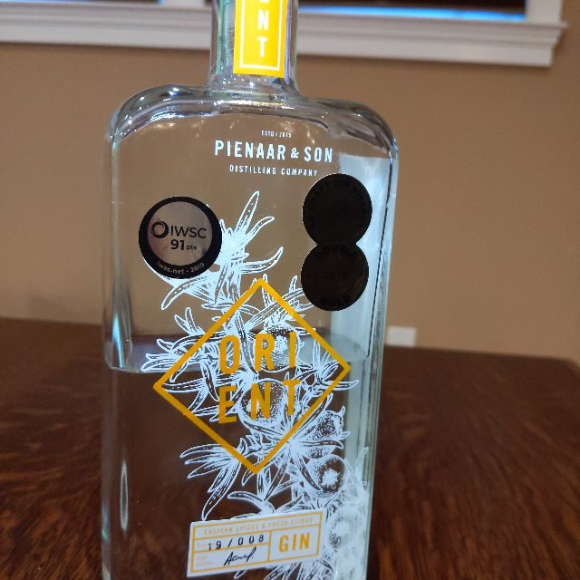 Pienaar & Son Orient Gin