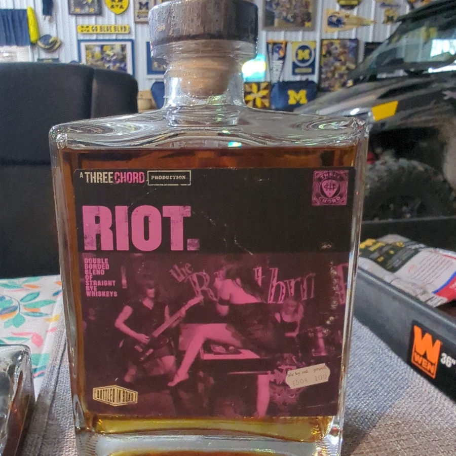 Three Cord - Riot Double Bonded Blend of Straight Rye Whiskeys