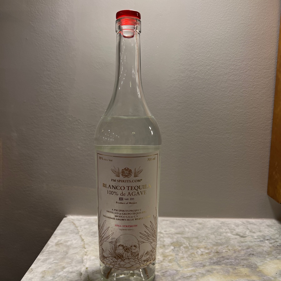 PM Spirits Blanco Tequila Still Strength