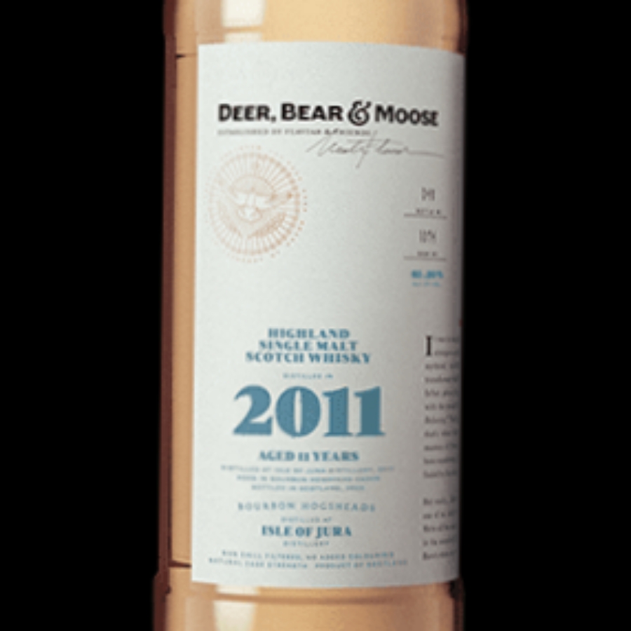 Isle of Jura 2011 11 Year (Deer, Bear, & Moose)