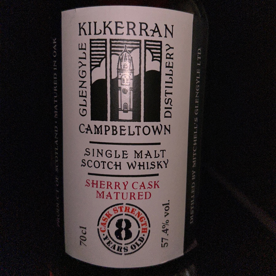 Kilkerran 8Y Sherry Cask Matured 57.4%