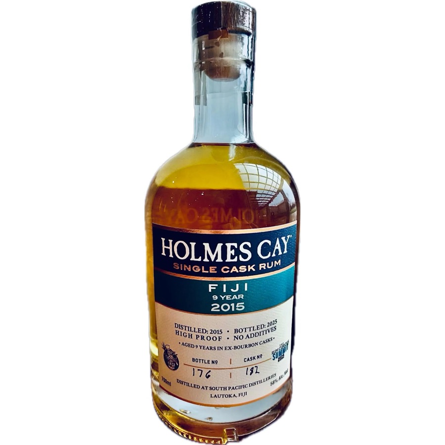 Holmes Cay Single Cask Rum Fiji 9 Year 2015 - The Rum Curious Summit 2025