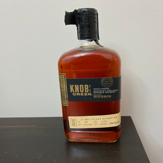 Knob Creek Single Barrel 15 NCF 'Sticky Situation'