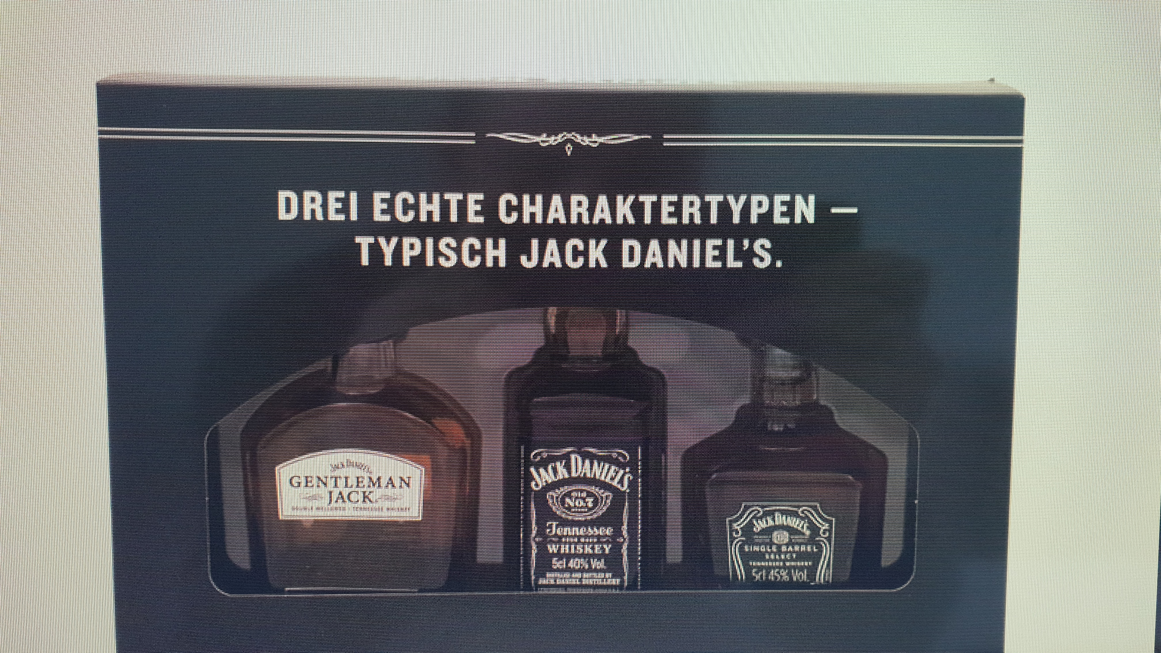 Jack Daniels Miniatur-Set