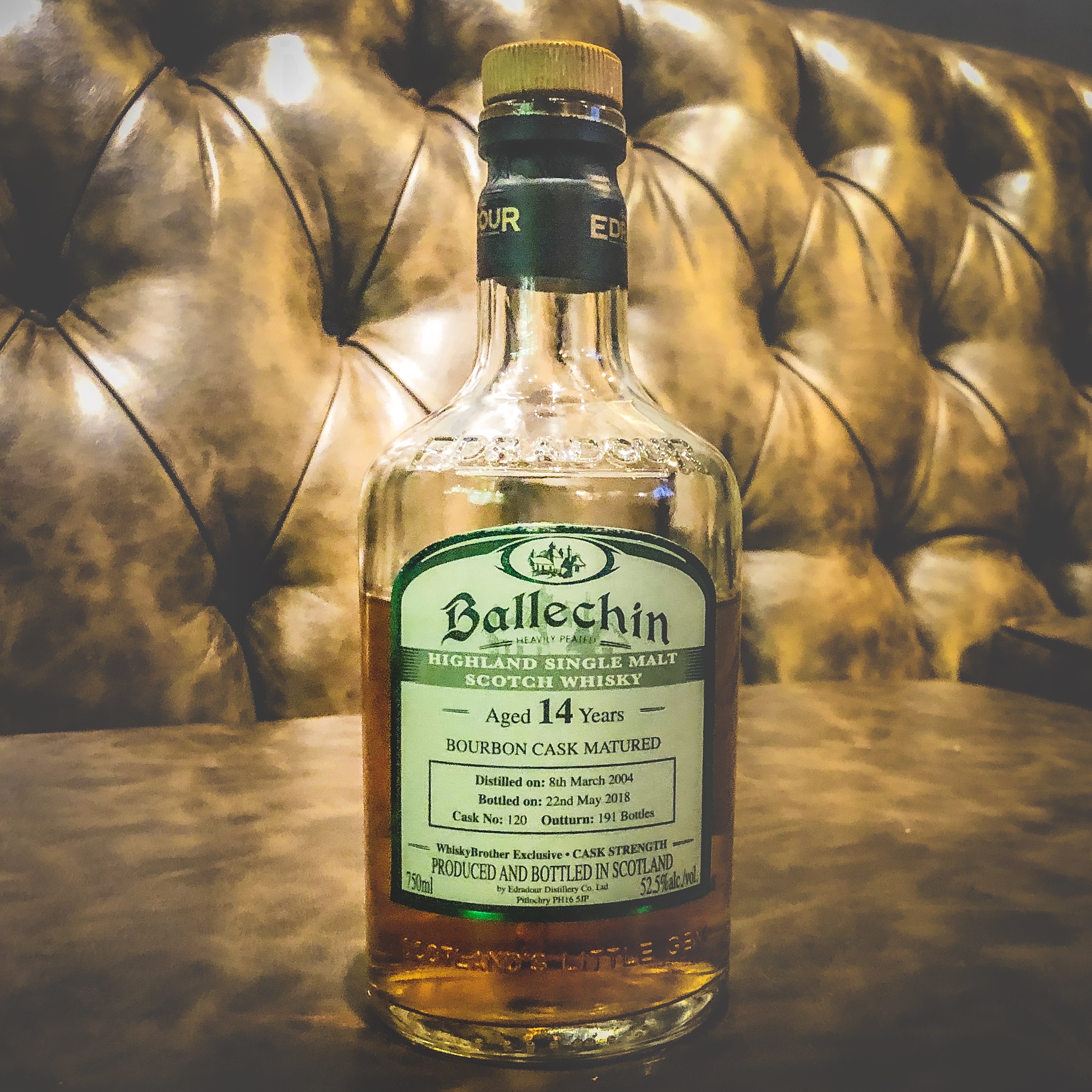Ballechin 14 Year Bourbon Cask Matured
