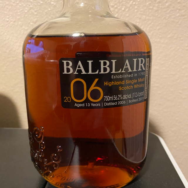 Balblair Highland Single Malt, Single Cask, Aged 13 Years (2006)