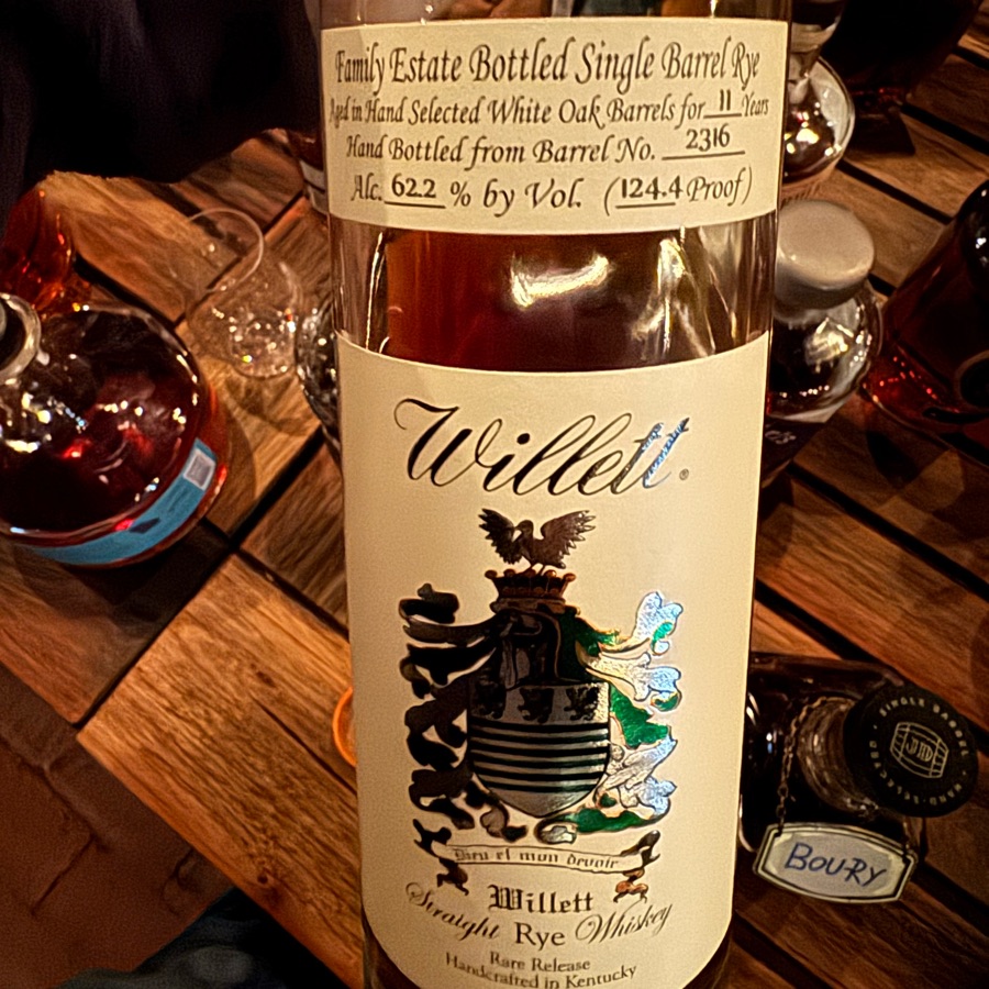 willett family estate 11 year rye