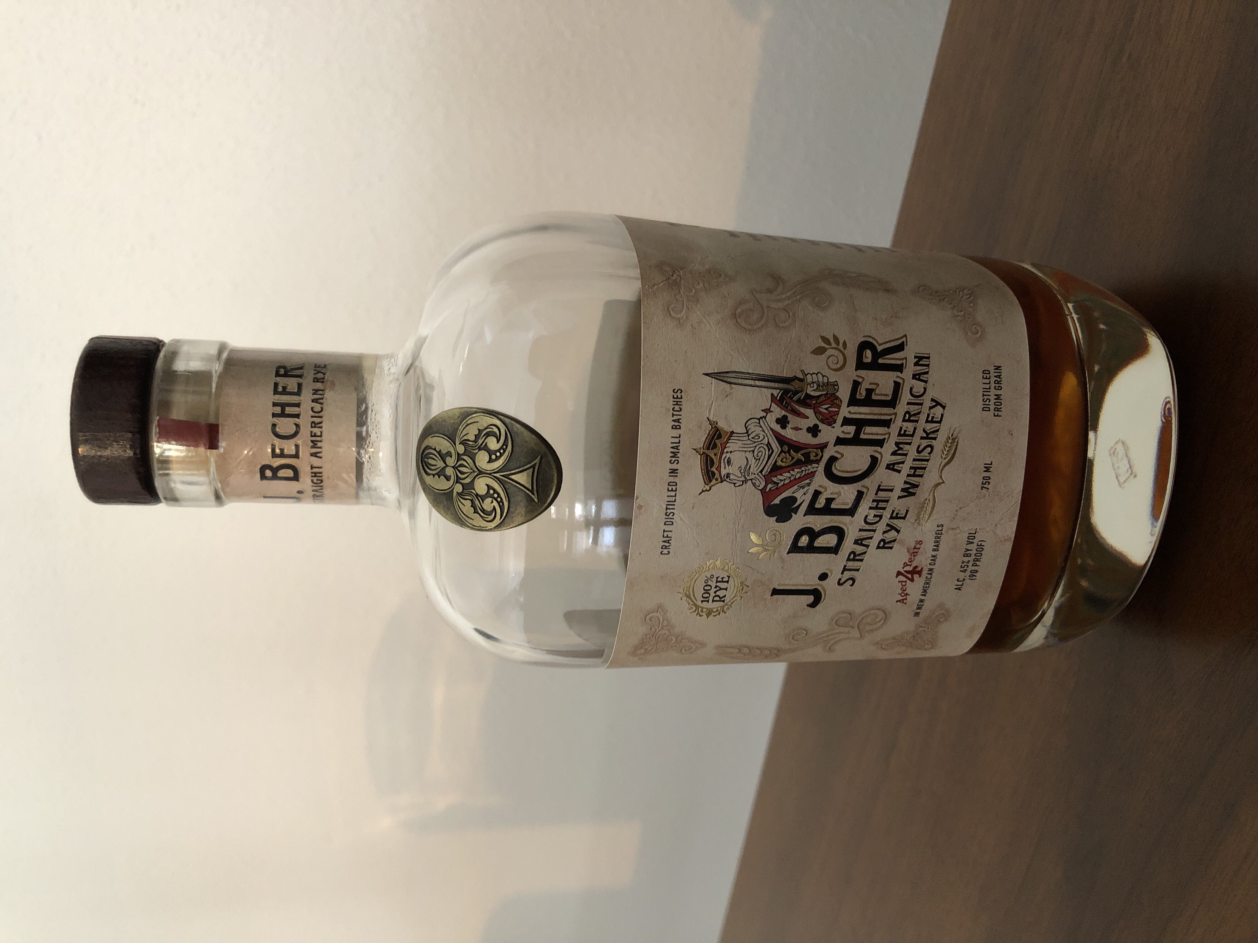 J. Becher Rye Whiskey