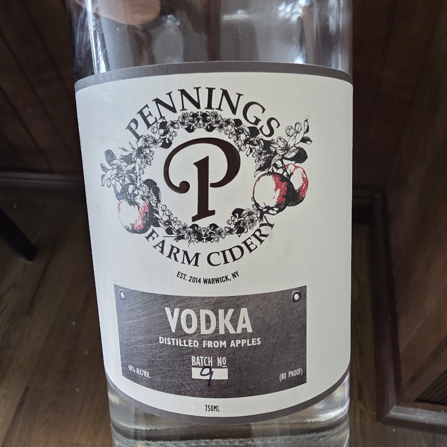 Pennings Farm Cider Vodka Batch 9