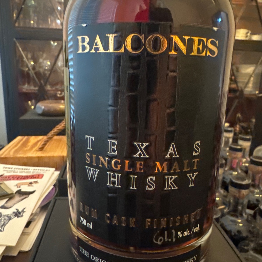 Balcones Texas Single Malt Rum Cask Finish - SMR22-1 - 6/14/22