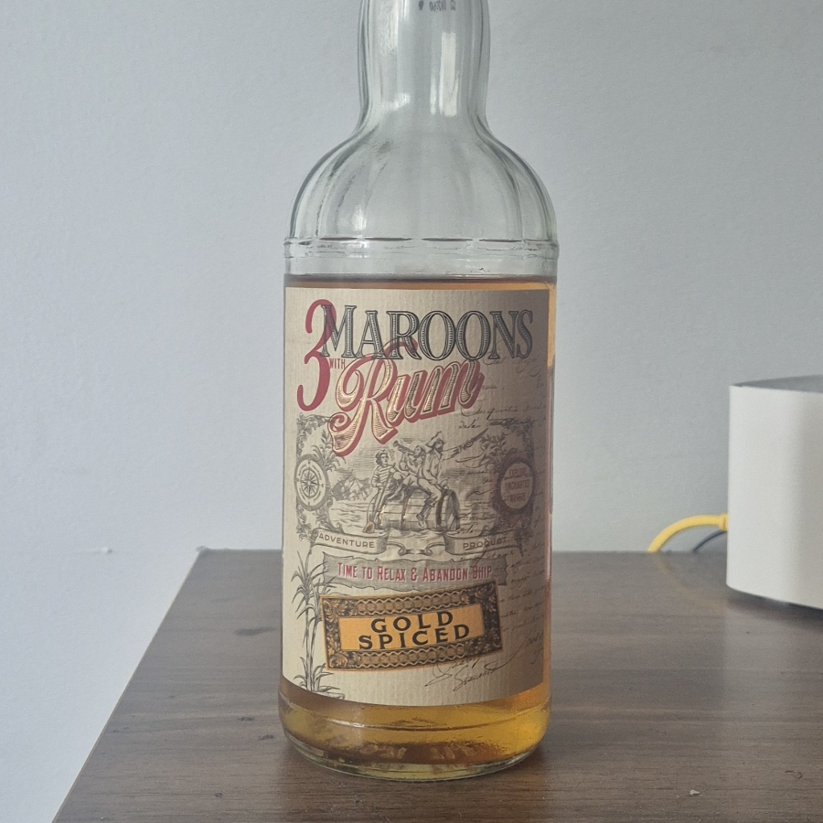 3 maroons with rum gold spiced