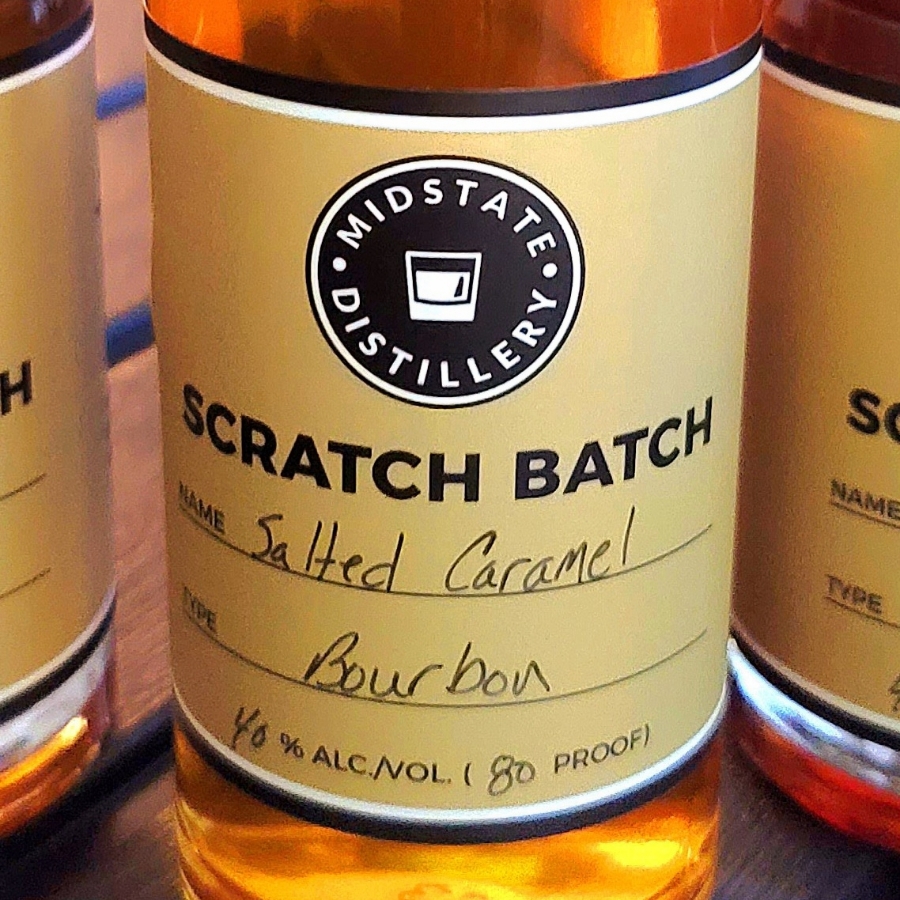 Midstate Distillery Scratch Batch Salted Caramel Bourbon