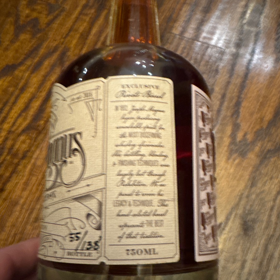 Joseph Magnus Syraigjt Bourbon Whiskey - DFWWC IV Angel's