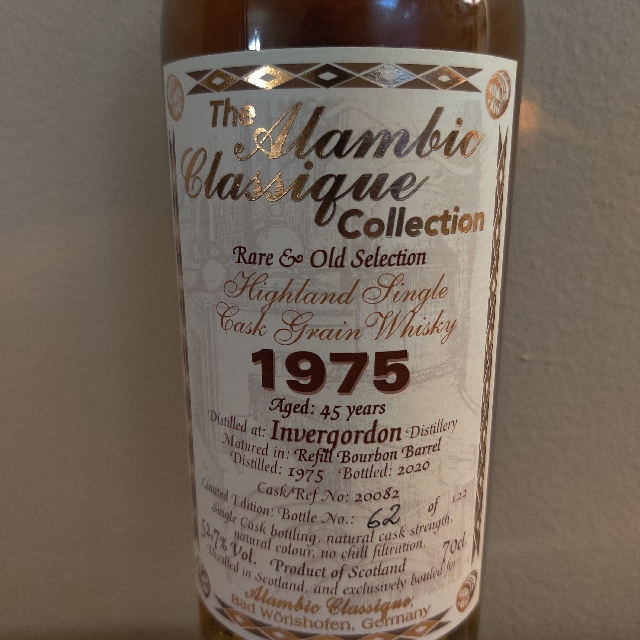 Invergordon 45 (1975) (The Alambic Classique)