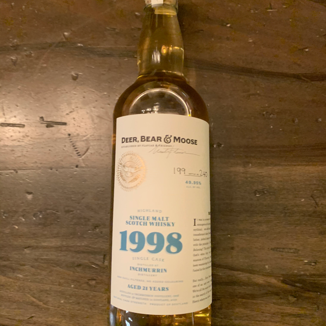 Inchmurrin 1998 21 Year (Deer, Bear & Moose)