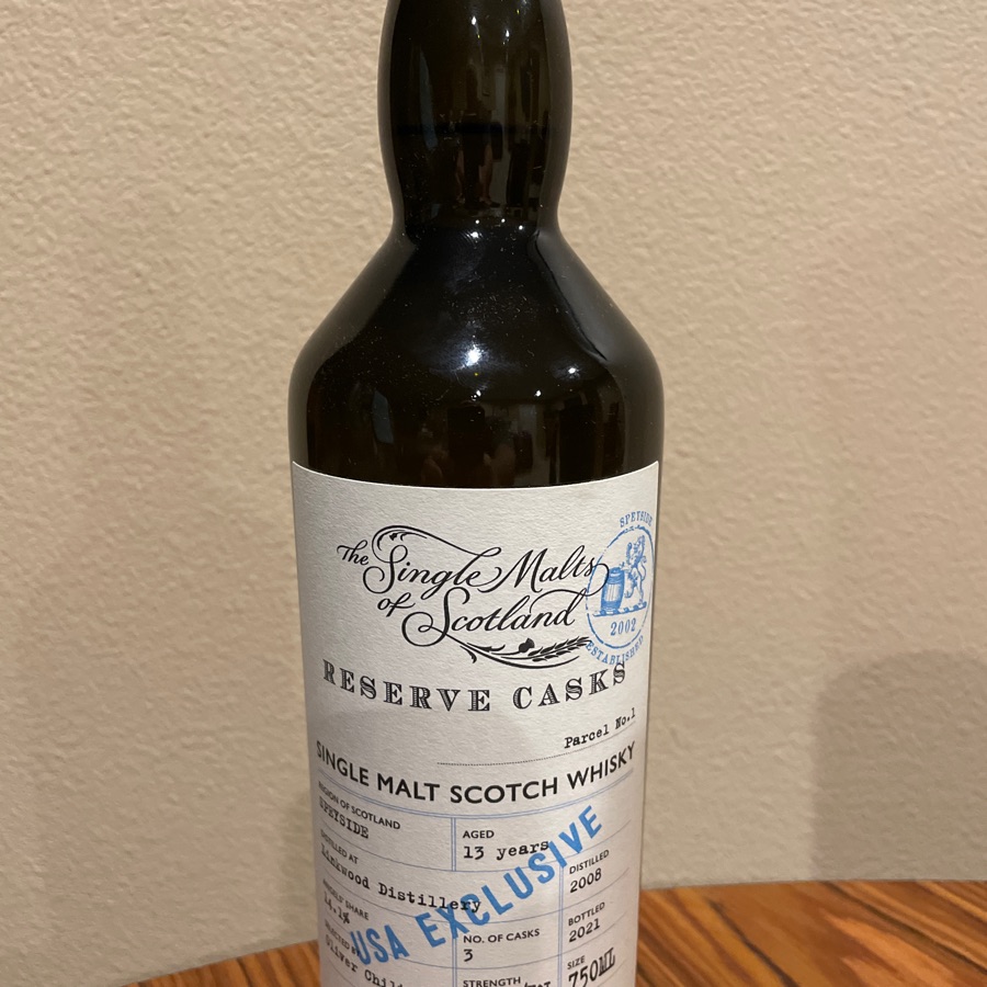 Linkwood 2008 13 yr (Single Malts of Scotland)
