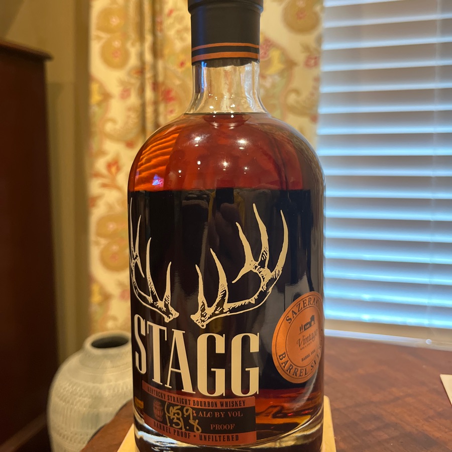 Stagg Barrel Proof, Vintage Wine & Spirits Barrel Select
