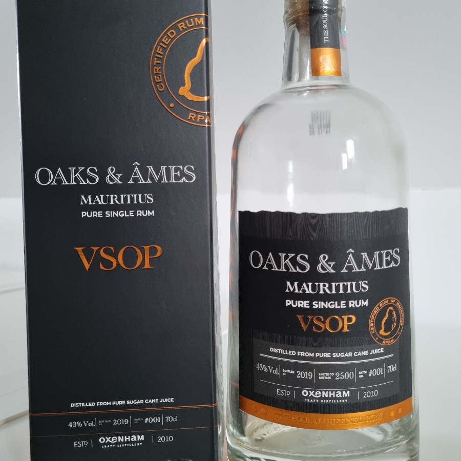 Oaks & Ames Mauritius Pure Single Rum VSOP