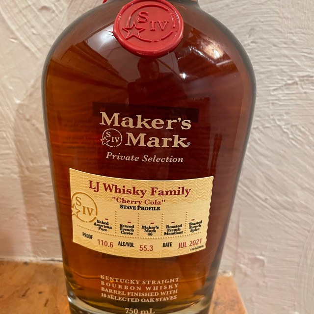 Maker's Mark Private Selection LJ Whisky Family "Cherry Cola"