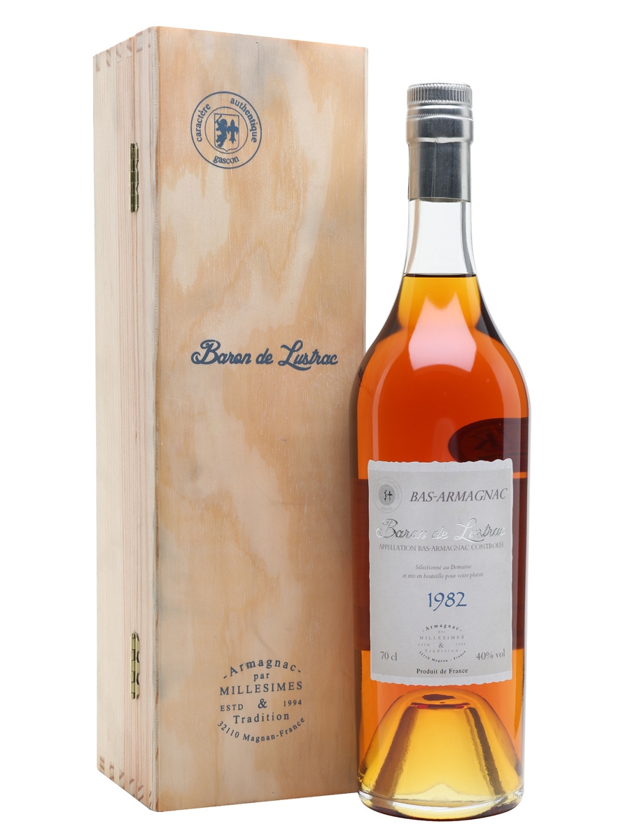 Baron De Lustrac Armagnac 1982