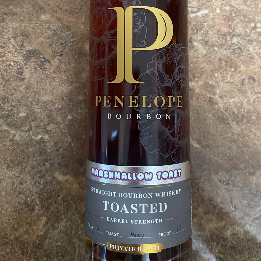 Penelope Toasted Barrel Strength Bourbon - Marshmallow Toast - 5 Year
