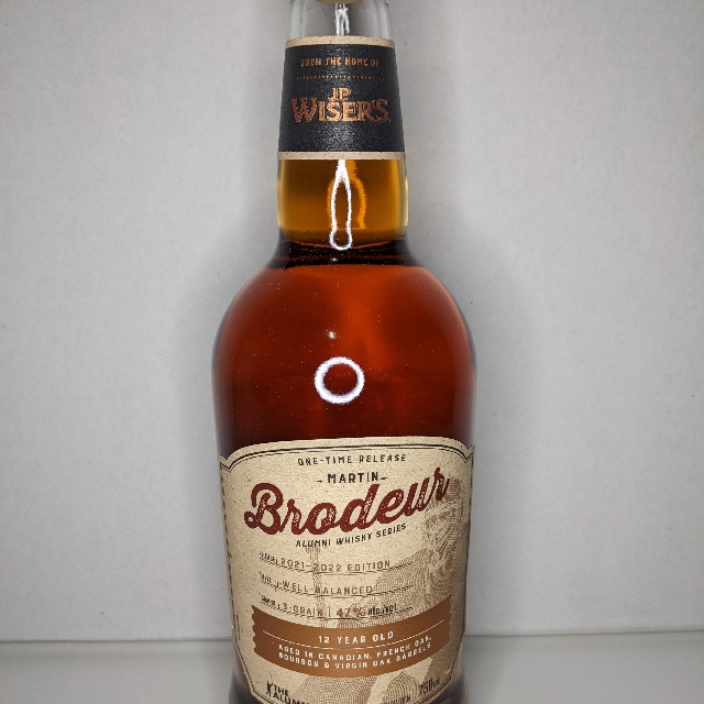 J.P. Wiser's Alumni Whisky Series - Martin Brodeur