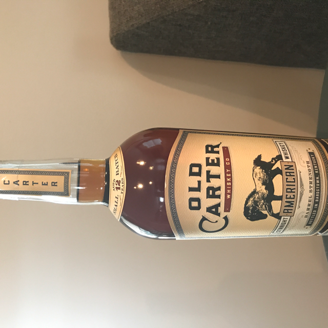 Old Carter 12 Year American Whiskey Batch 3 (2020 Release)