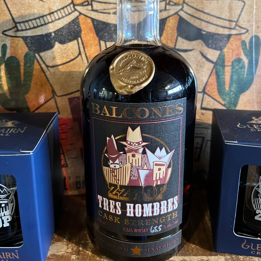 Balcones ZZ Top Tres Hombres Cask Strength