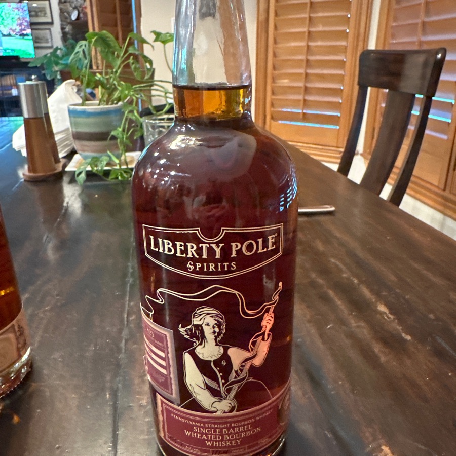 Liberty Pole Single Barrel Wheated Bourbon Whiskey