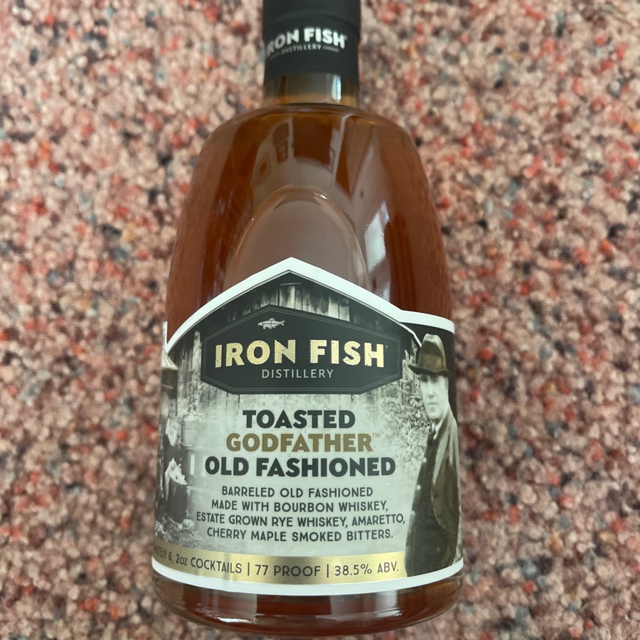 Iron Fish Toasted Godfather Old Fashioned