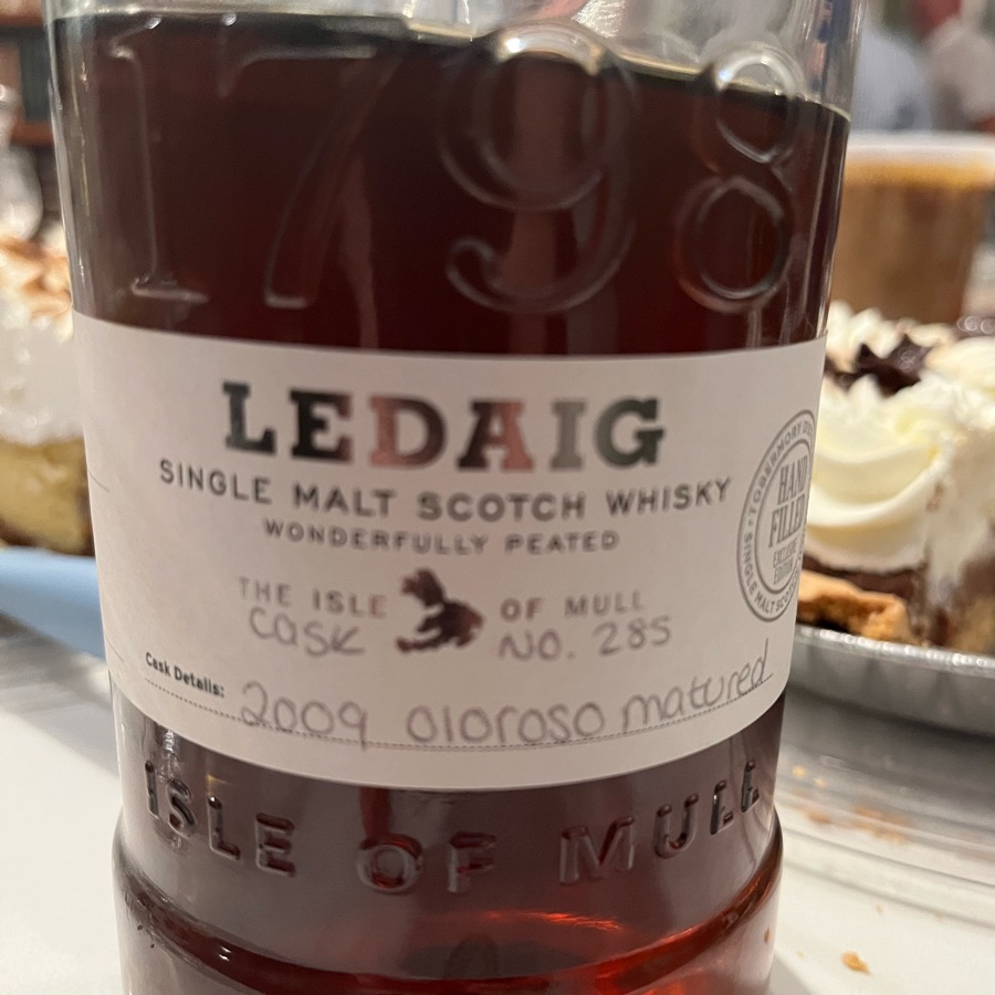 Ledaig Hand-Filled 2009 Oloroso Matured