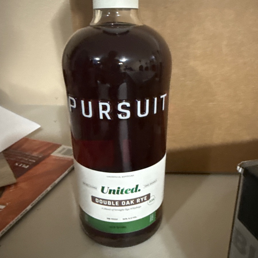 Pursuit United Double Oaked Rye - 2026 Selected by SLB Dirnks