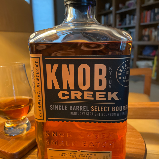 Knob creek single barrel select bourbon Z-04-061 (1010 Washington pick 4/2021)