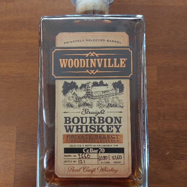 Woodinville Private Select Straight Bourbon (Cellar 70 Barrel #2660)