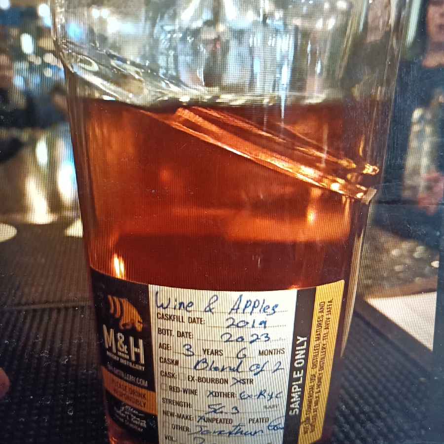M&H Wine & Apples Cask Strength