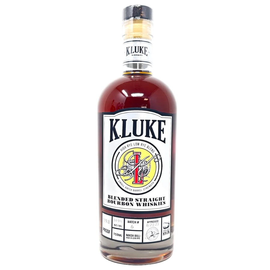 K. Luke Small Batch Barrel Strength Bourbon, Batch #6