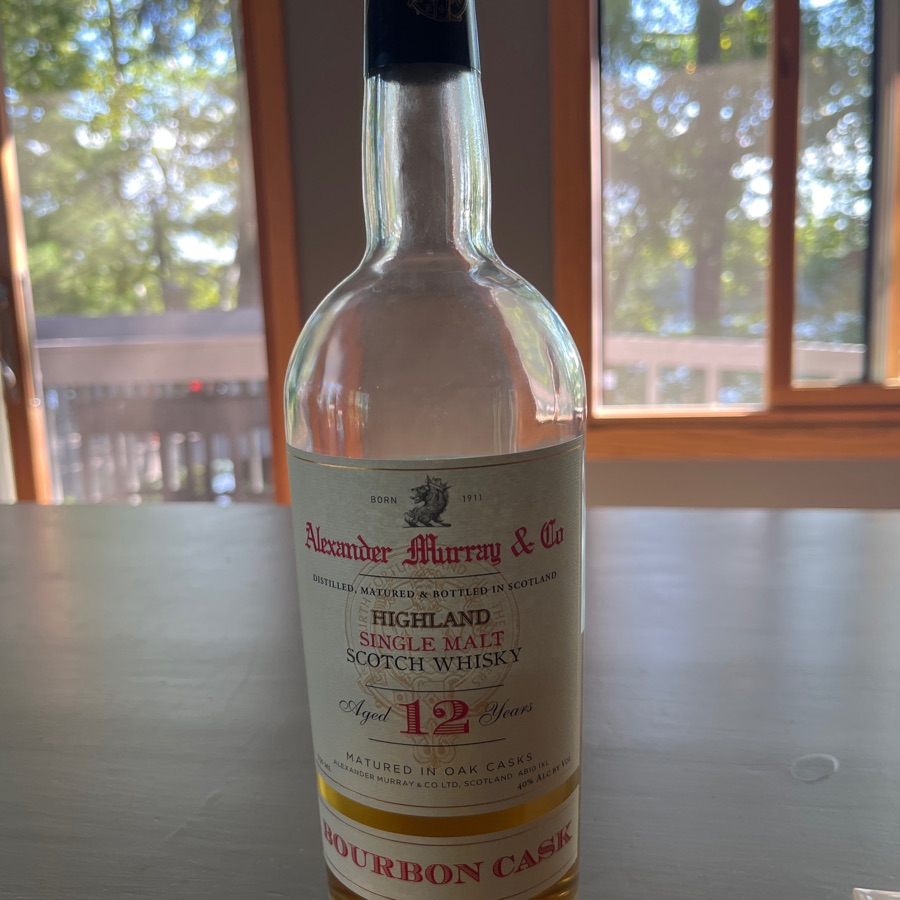 Alexander Murray & Co Highland Single Malt Scotch Whisky