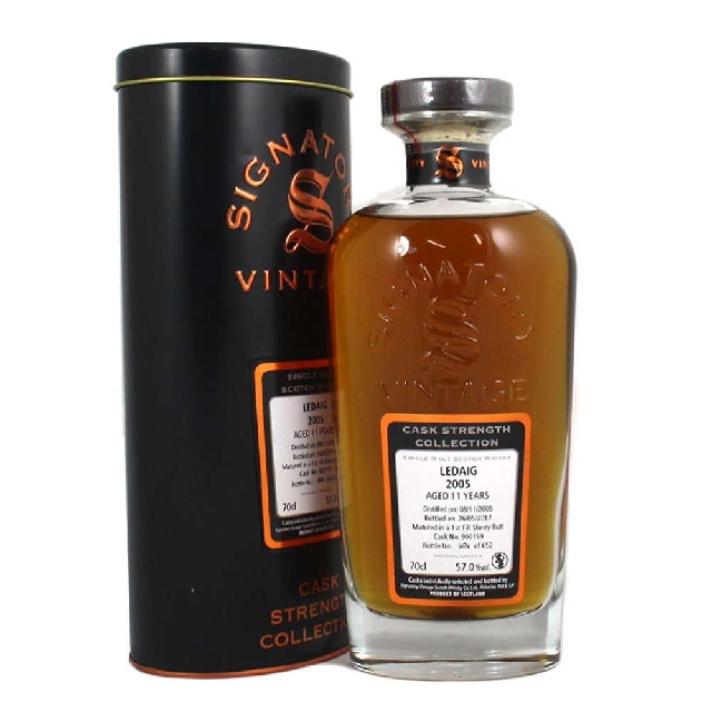 Ledaig 2005, 11yo Signatory Vintage.