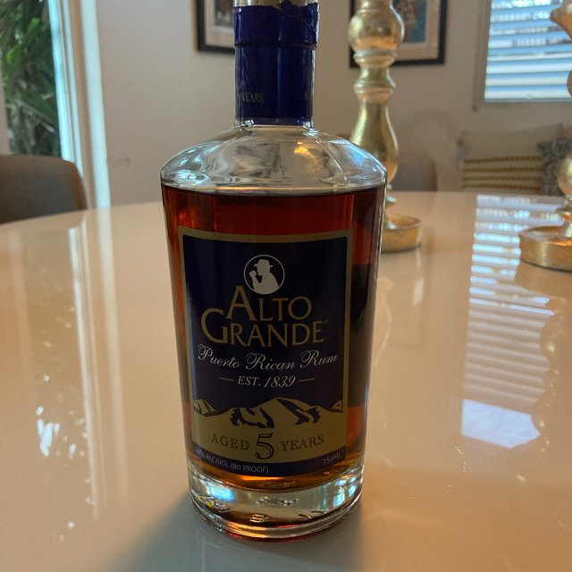 Alto Grande Puerto Rican Rum