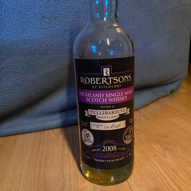 Robertsons Tullibardine 2008