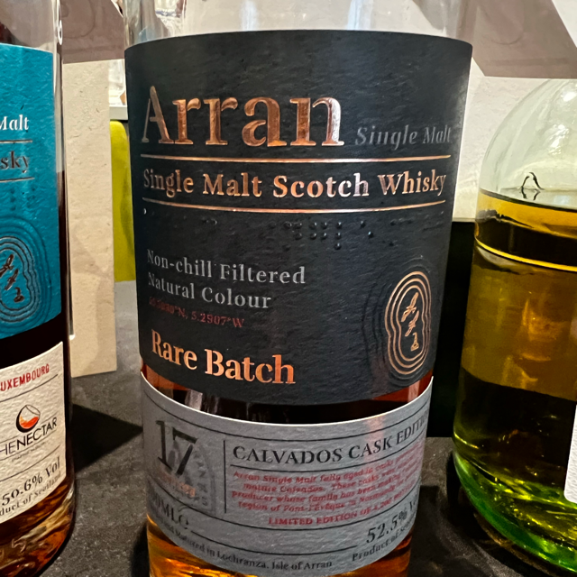 Arran rare batch Calvados cask