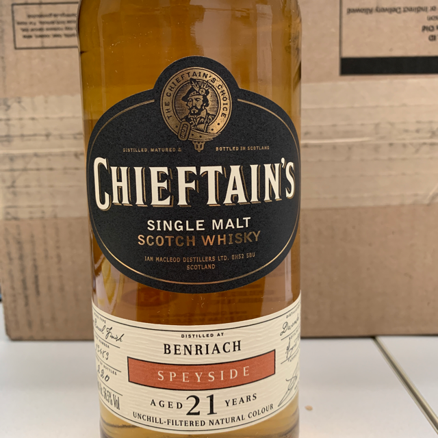 Benriach 21 (Chieftain's)