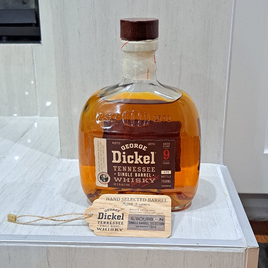 George Dickel Hand Selected Barrel 9 years (r/bourbon selection)