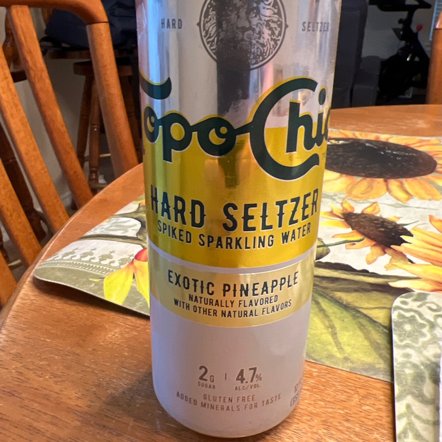 Topo-Chico Hard Seltzer Spiked Sparkling Water Exotic Pineapple