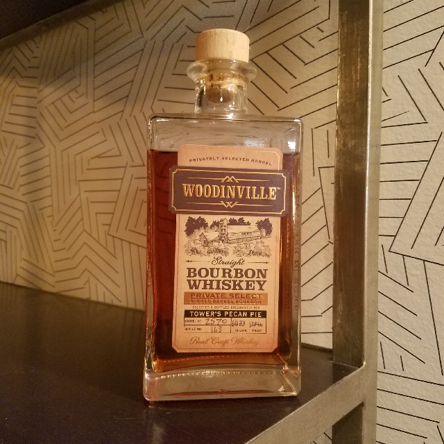 Woodinville Straight Bourbon Whisky Single Barrel #2570 (Tower's Pecan Pie)