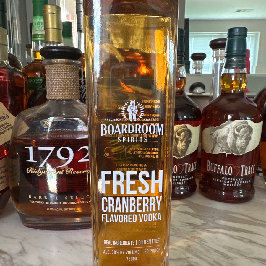 Boardroom Spirits Fresh Cranberry Flavored Vodka