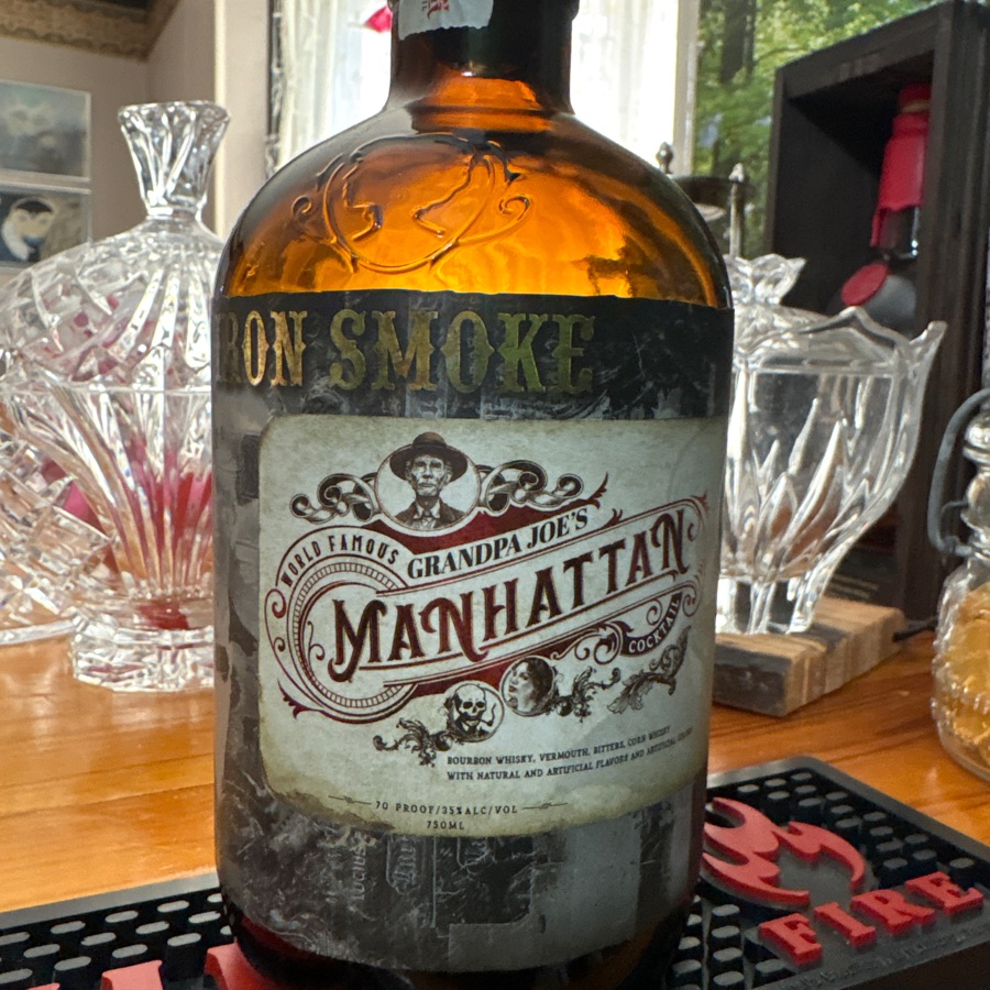 Iron Smoke Grandpa Joe's Manhattan